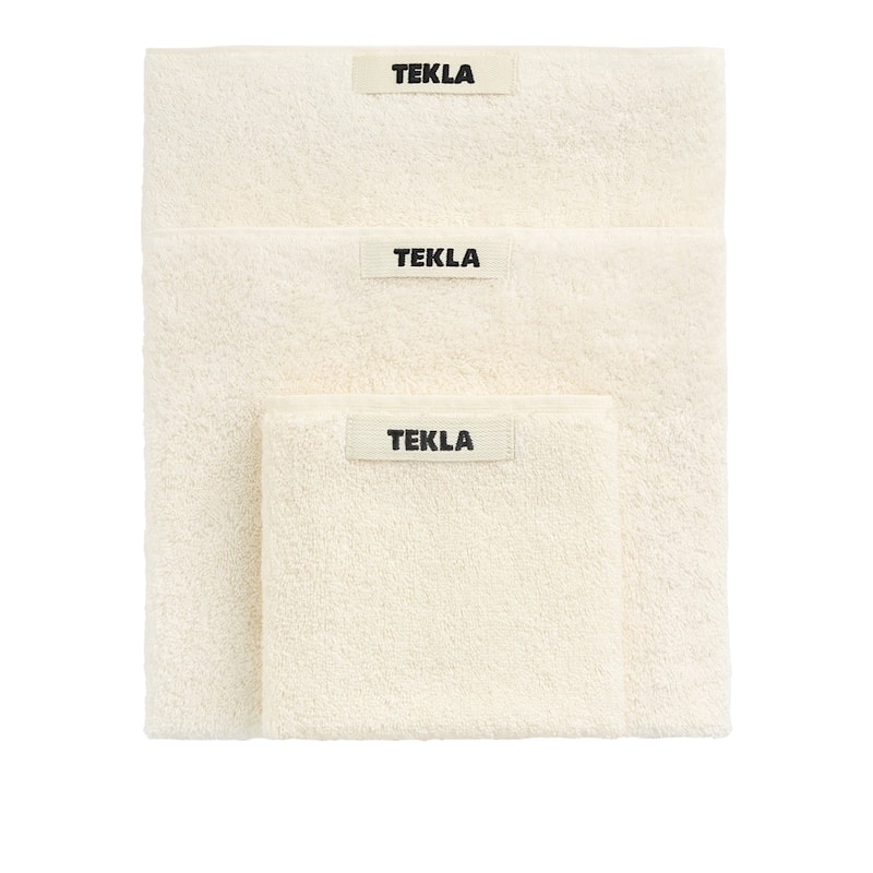Tekla Terry Ivory håndkle — Nordiska Galleriet